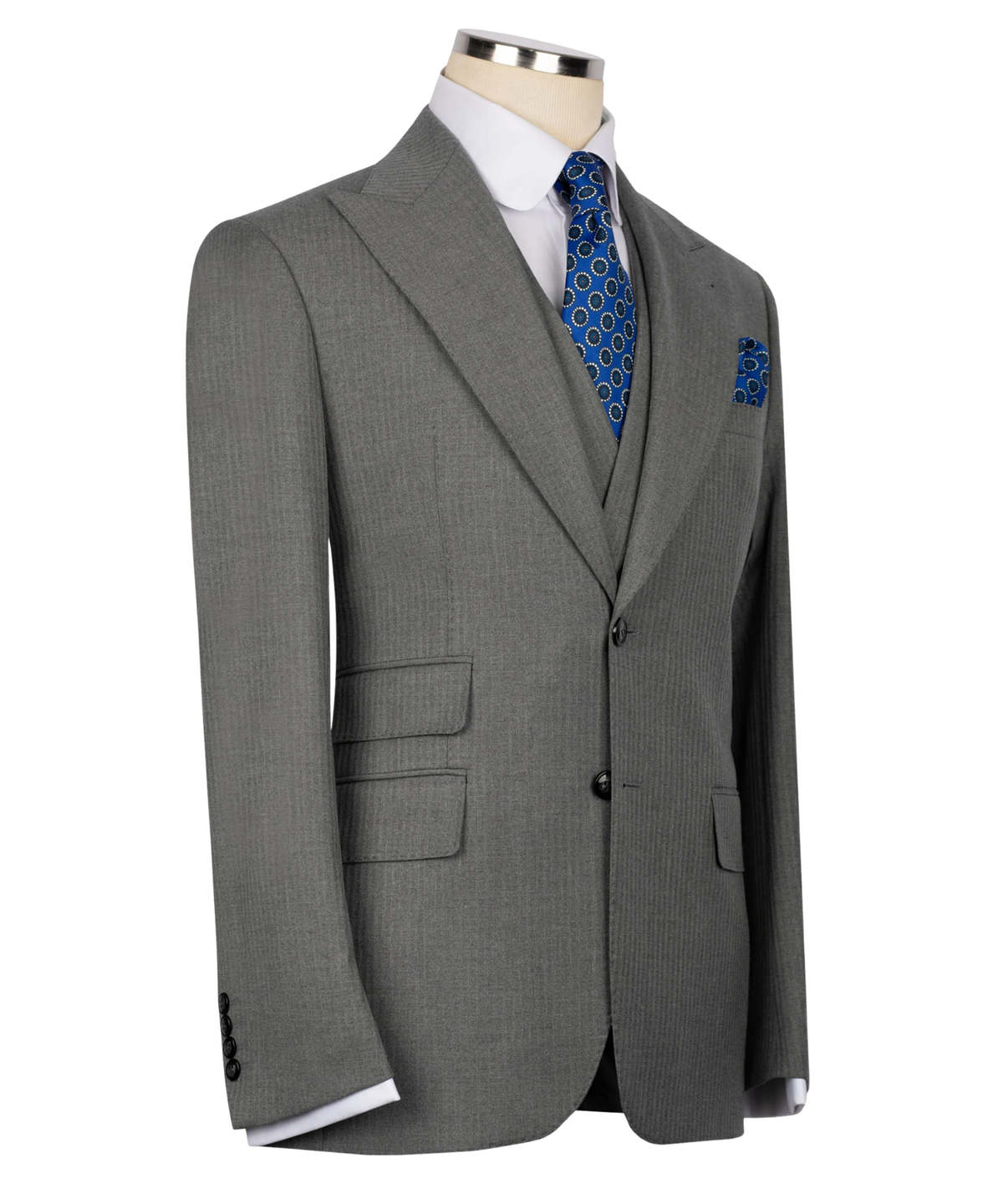 Subtle Pinstripe Suit