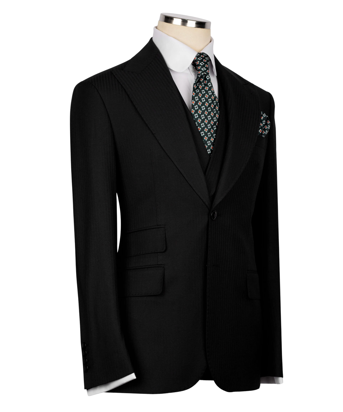 Subtle Pinstripe Suit