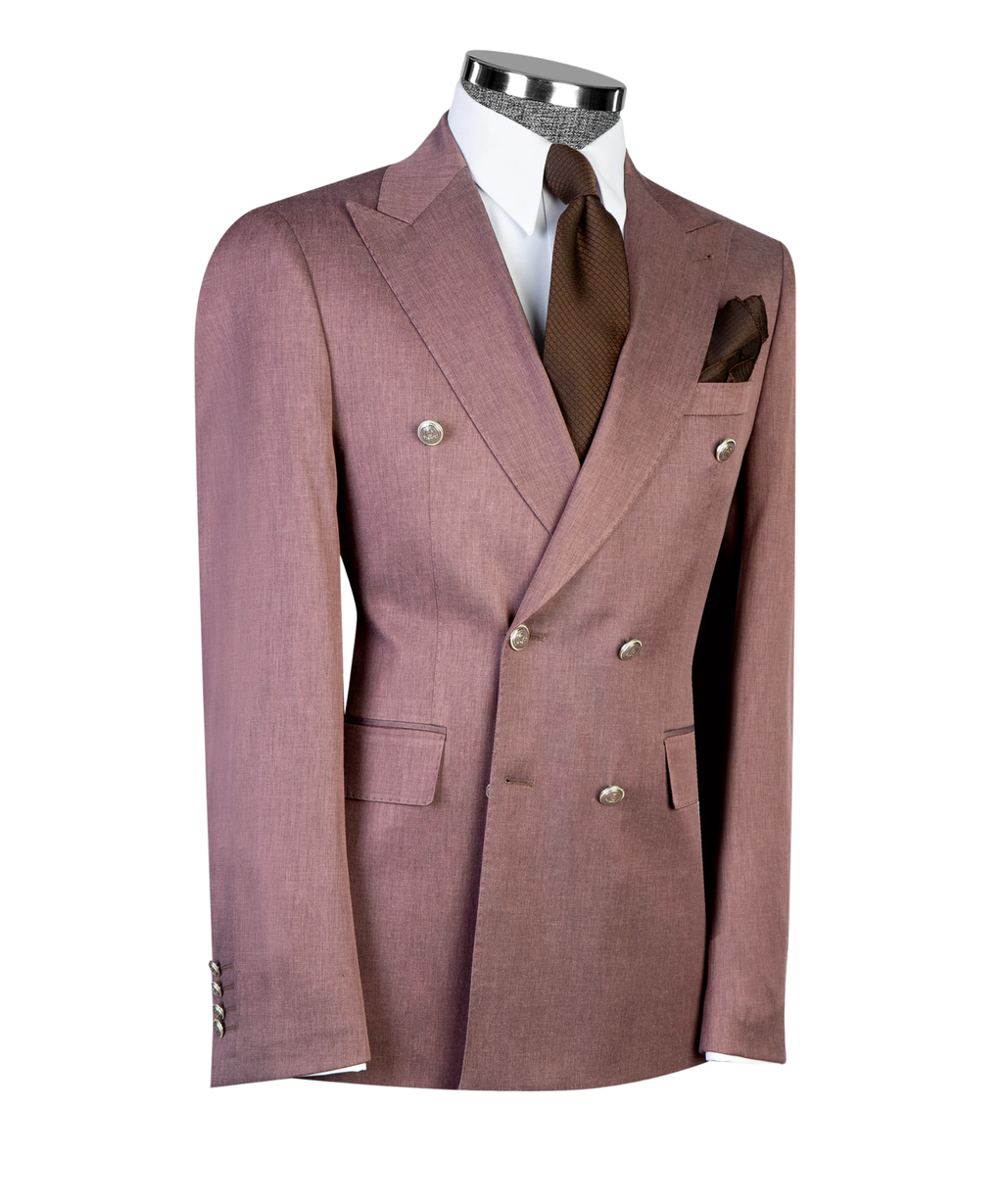 Refined Denim Blend Suit