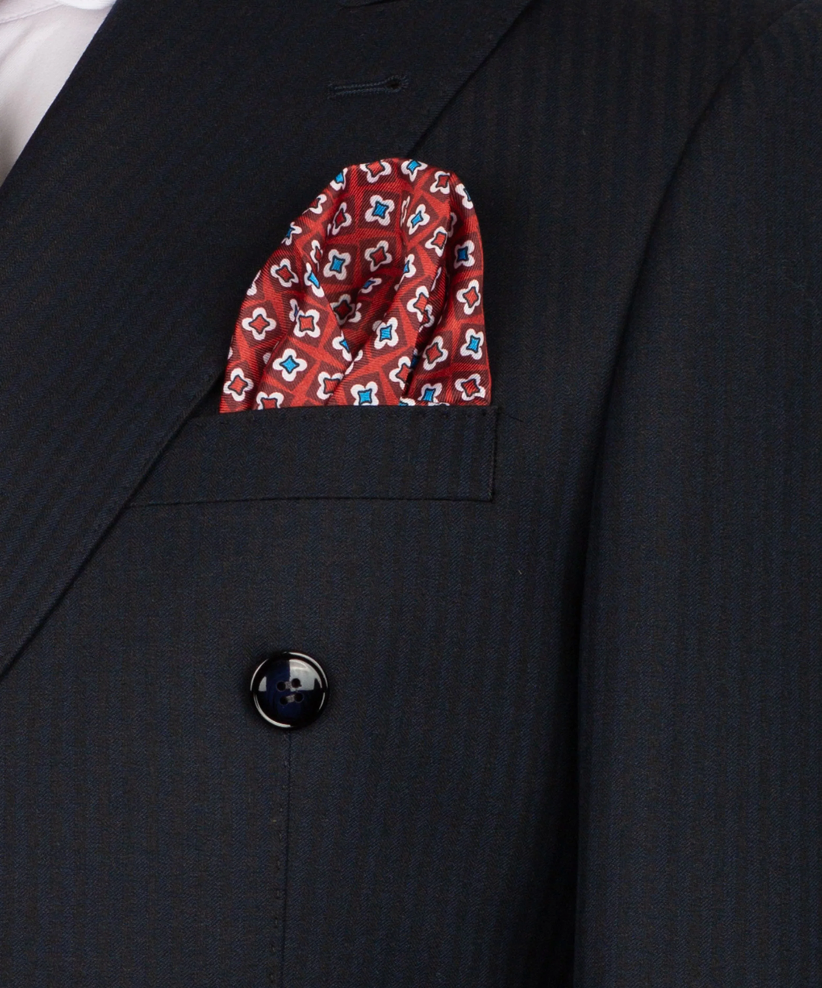 Subtle Pinstripe Double-Breasted Suit