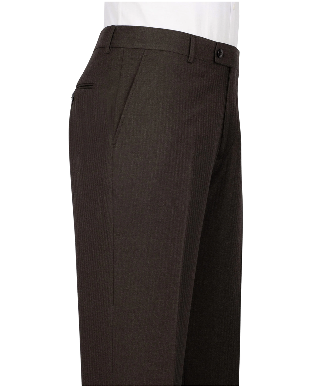 Subtle Pinstripe Double-Breasted Suit