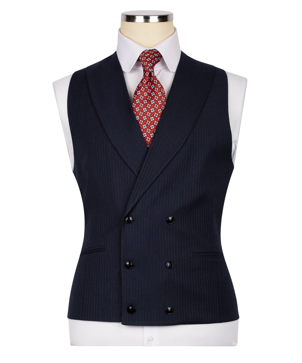 Subtle Pinstripe Suit