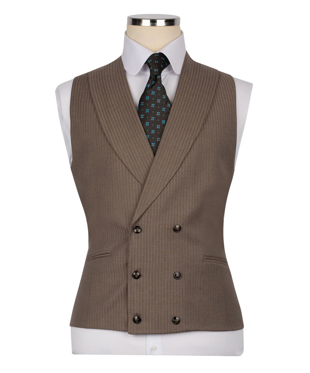 Subtle Pinstripe Suit