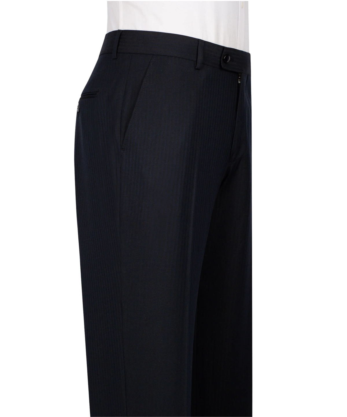 Subtle Pinstripe Double-Breasted Suit