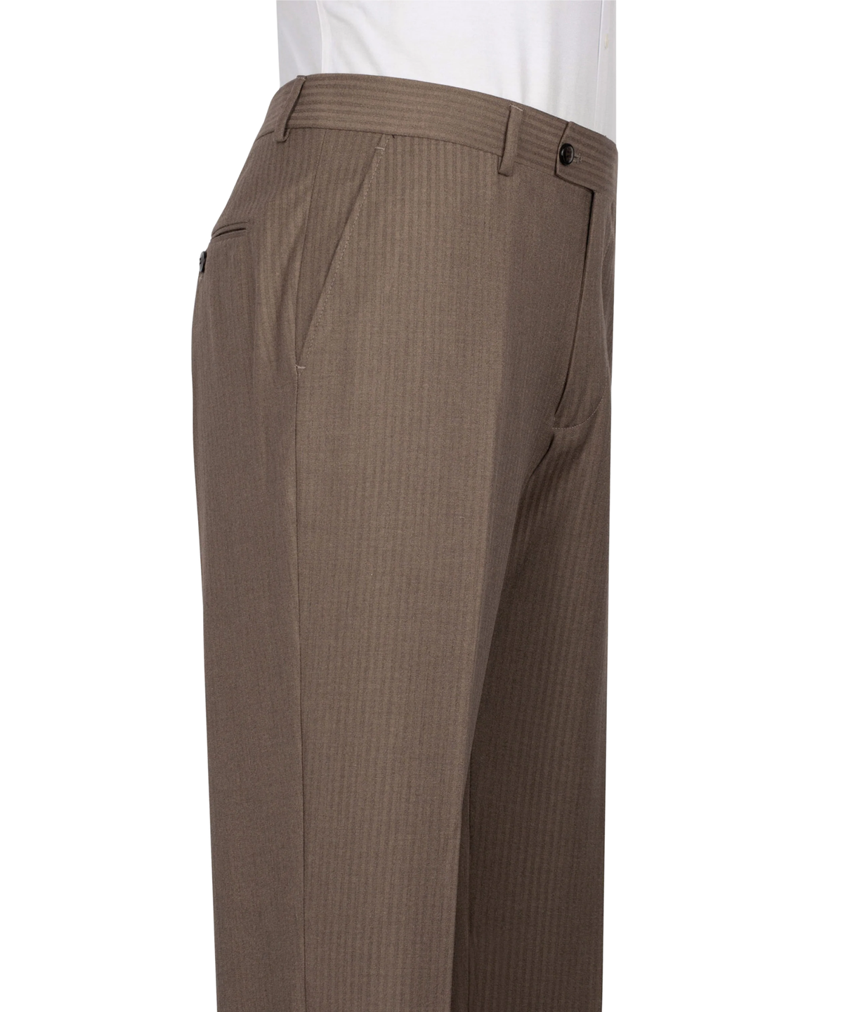 Subtle Pinstripe Double-Breasted Suit