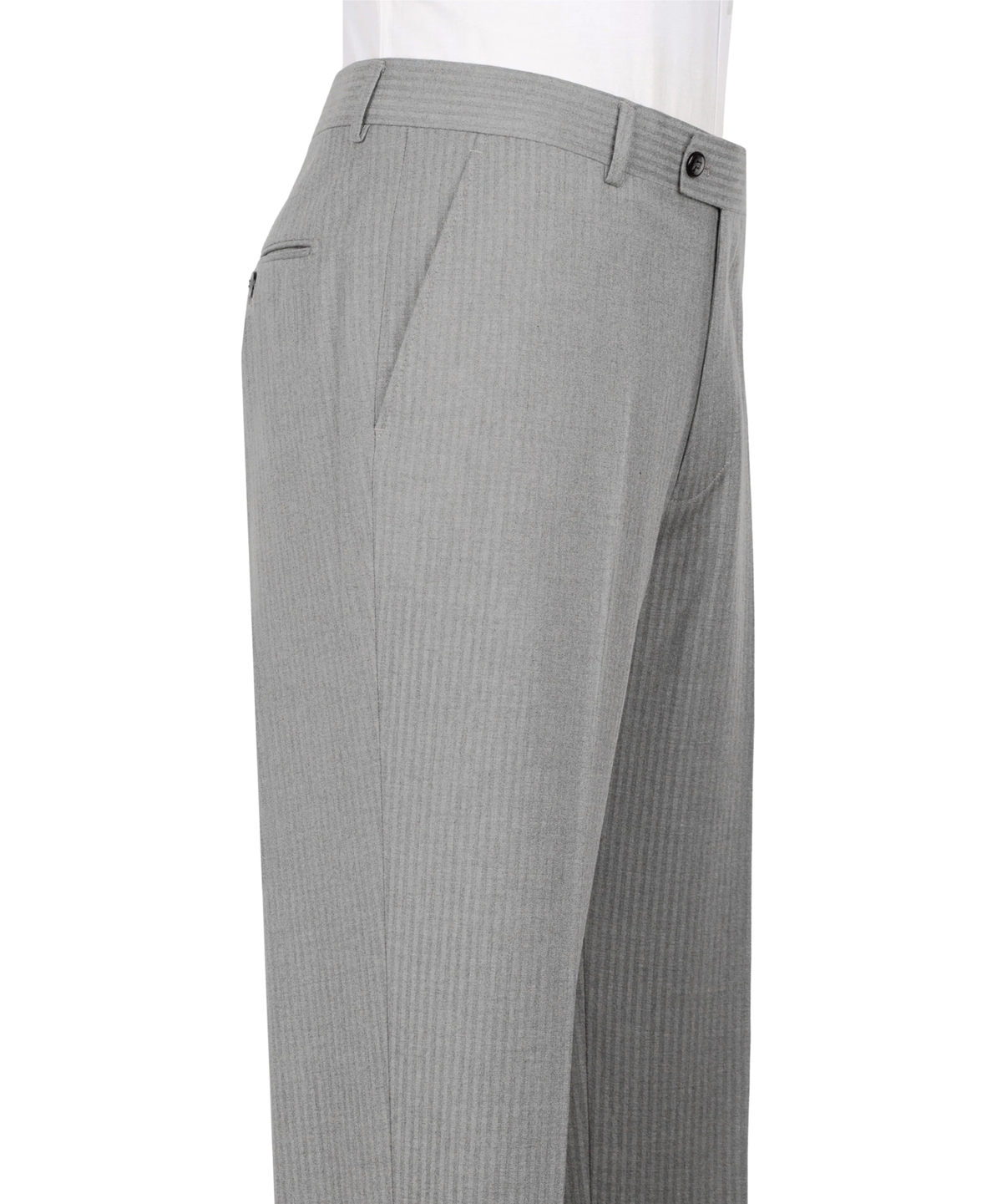 Subtle Pinstripe Double-Breasted Suit