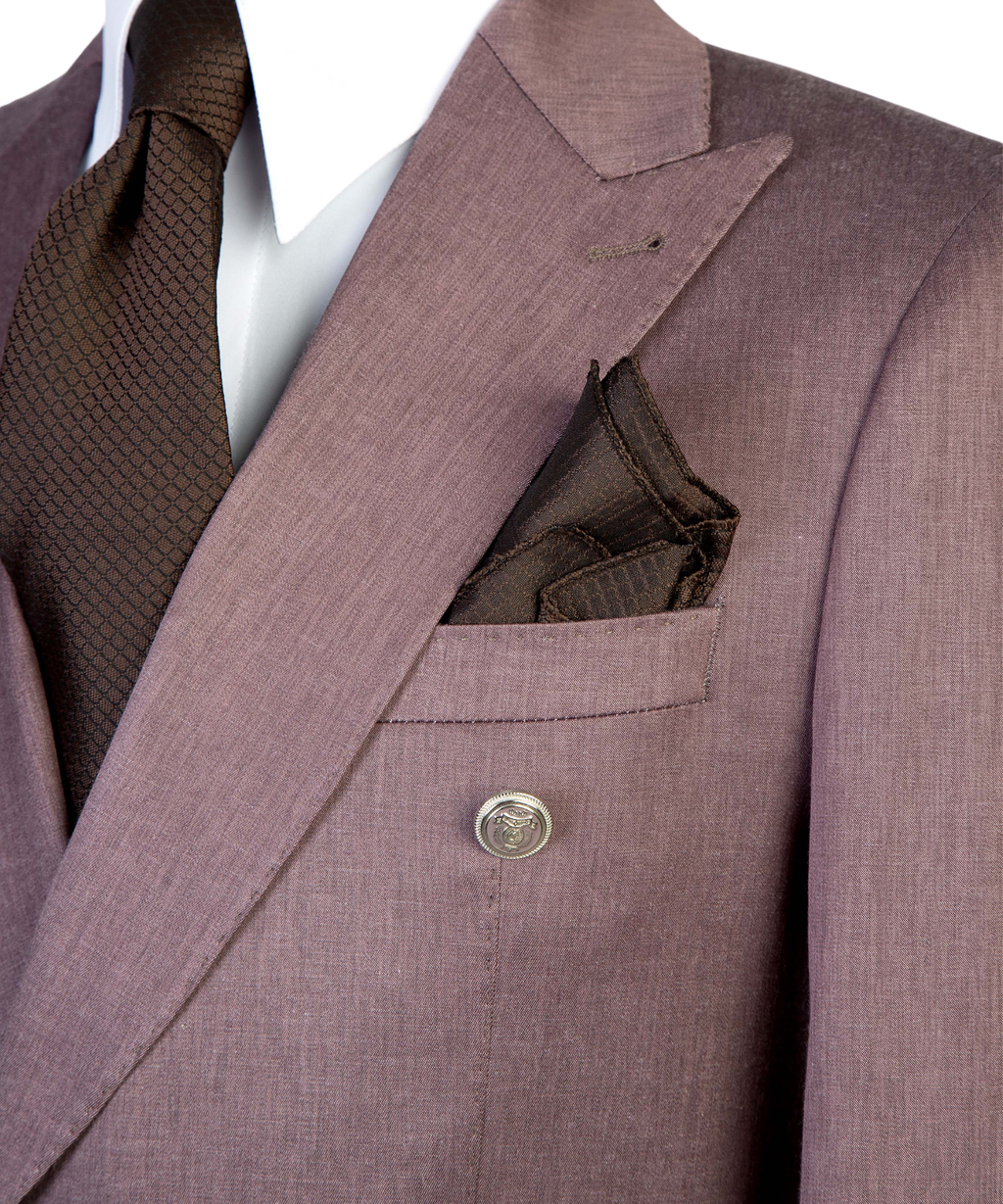 Refined Denim Blend Suit