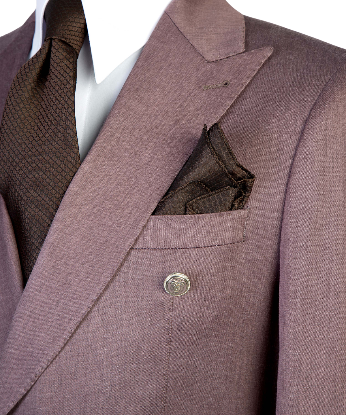 Refined Denim Blend Suit