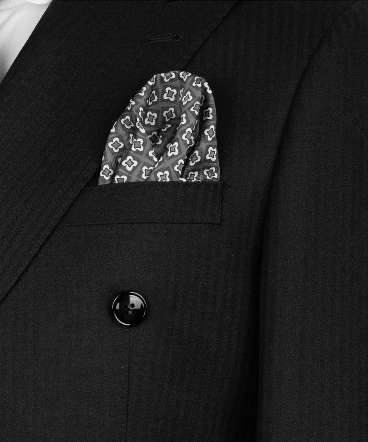 Subtle Pinstripe Double-Breasted Suit
