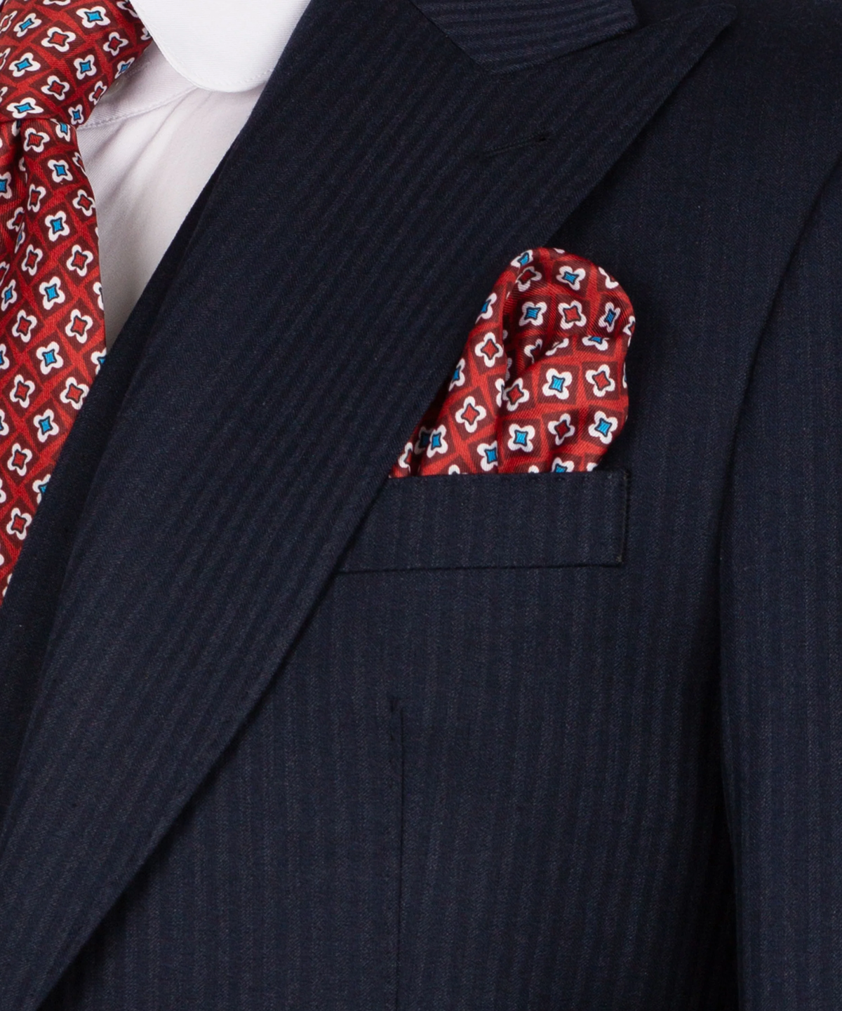 Subtle Pinstripe Suit