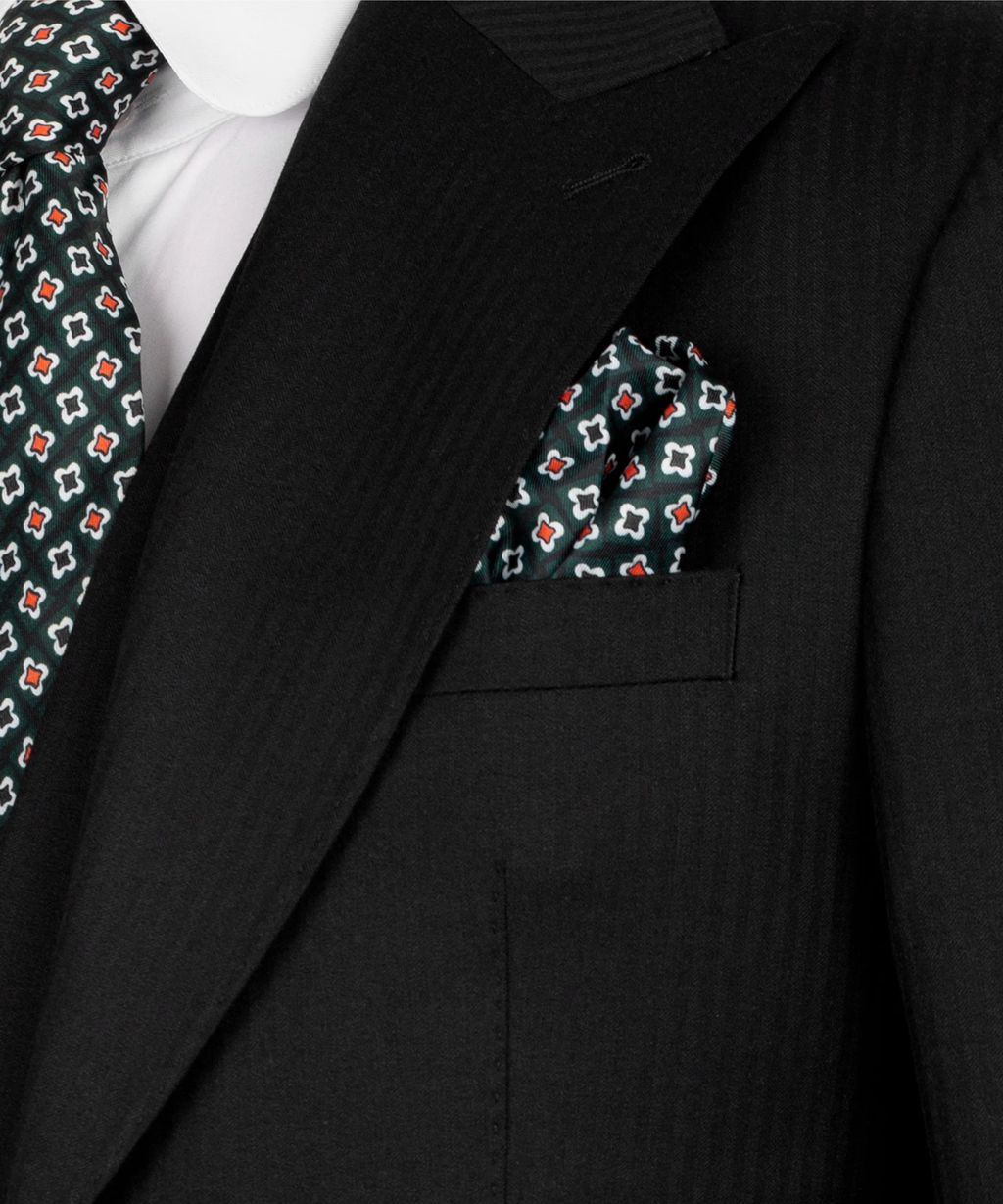 Subtle Pinstripe Suit