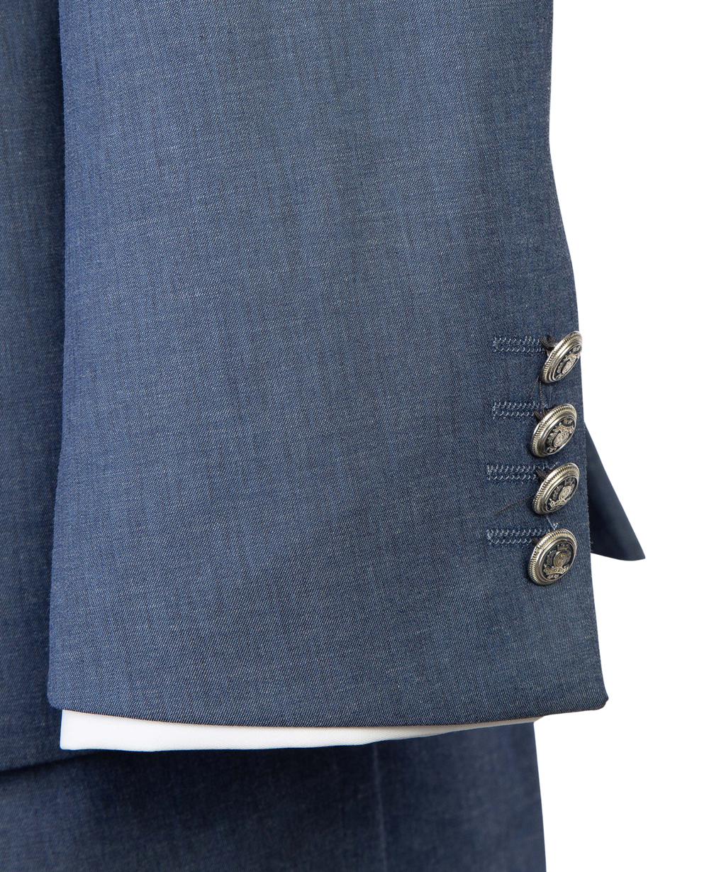 Refined Denim Blend Suit