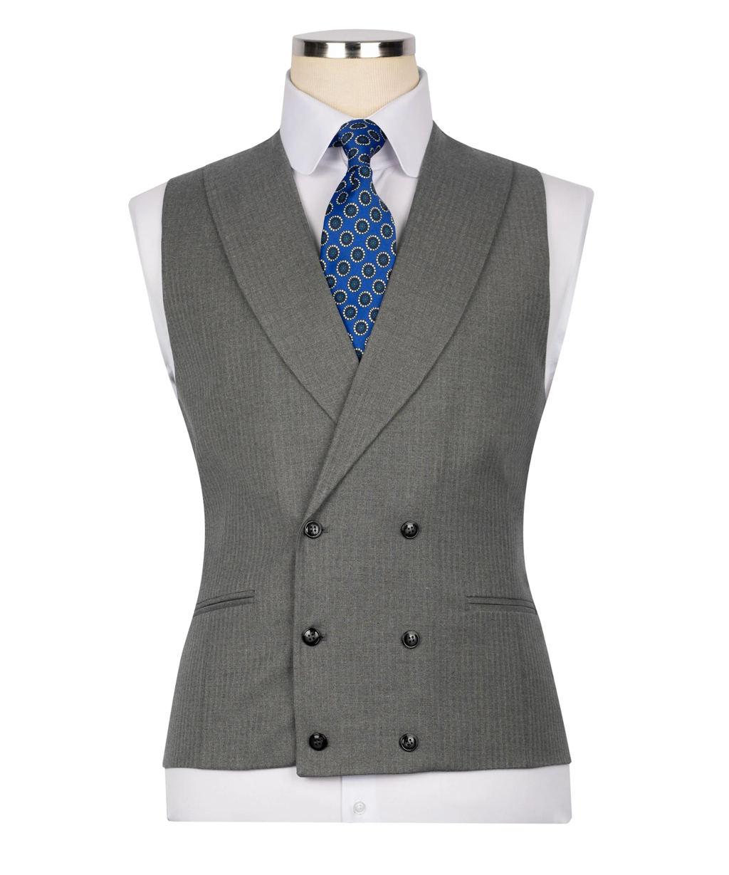 Subtle Pinstripe Suit