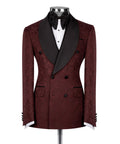 Jacquard Double-Breasted Tuxedo