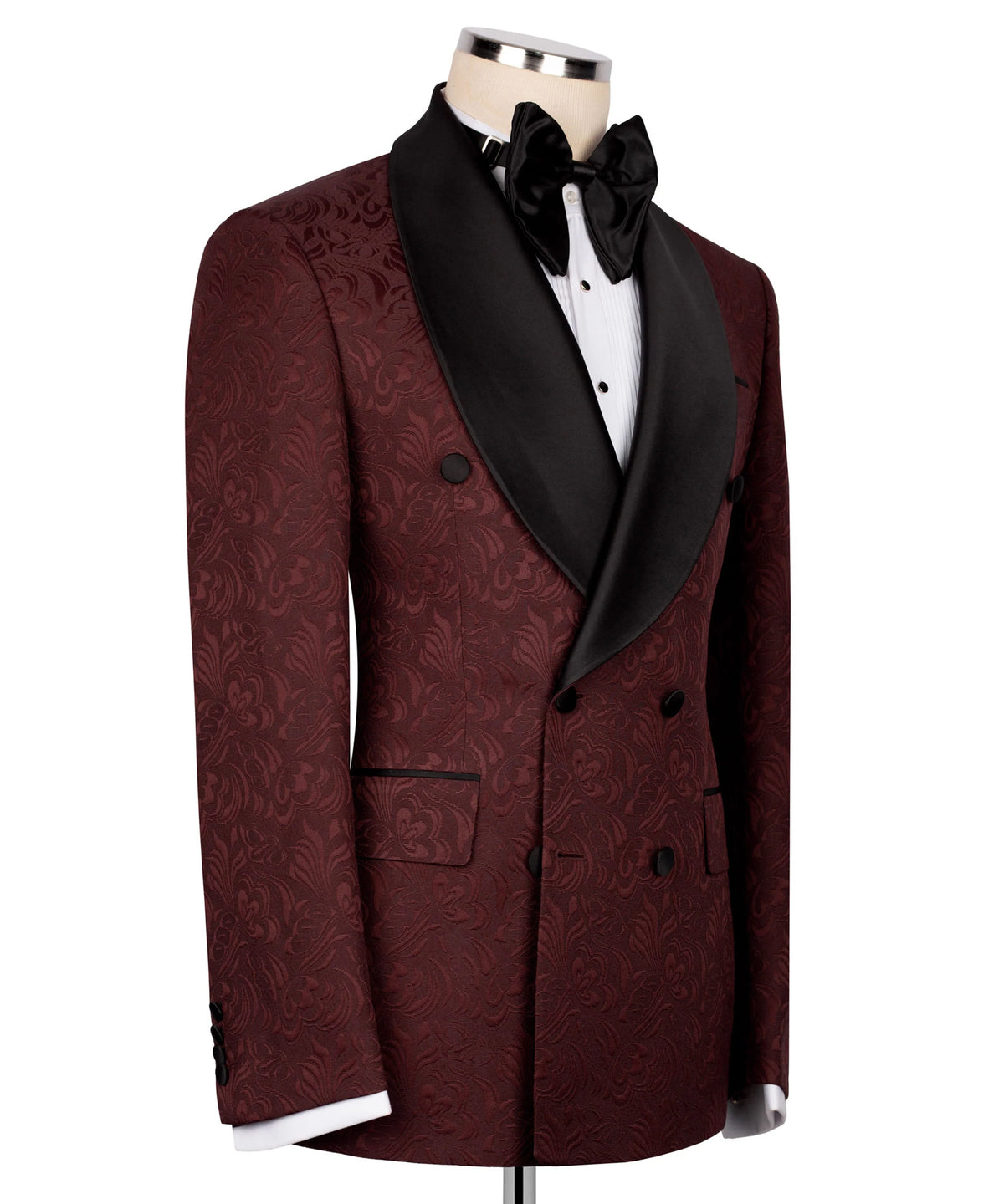 Jacquard Double-Breasted Tuxedo