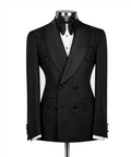 Jacquard Double-Breasted Tuxedo