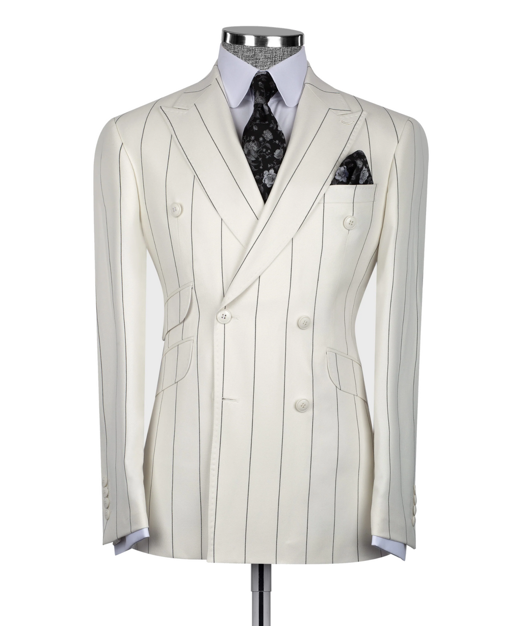 Bold Striped Suit