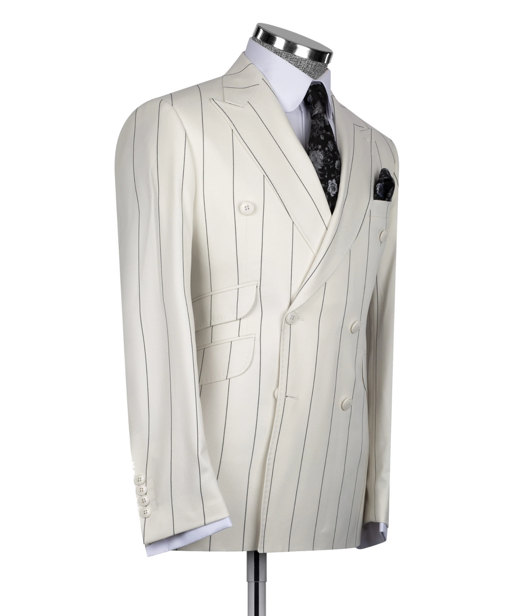 Bold Striped Suit