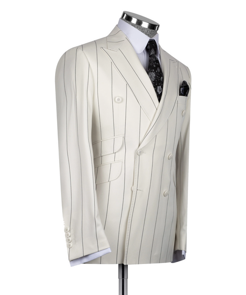 Bold Striped Suit