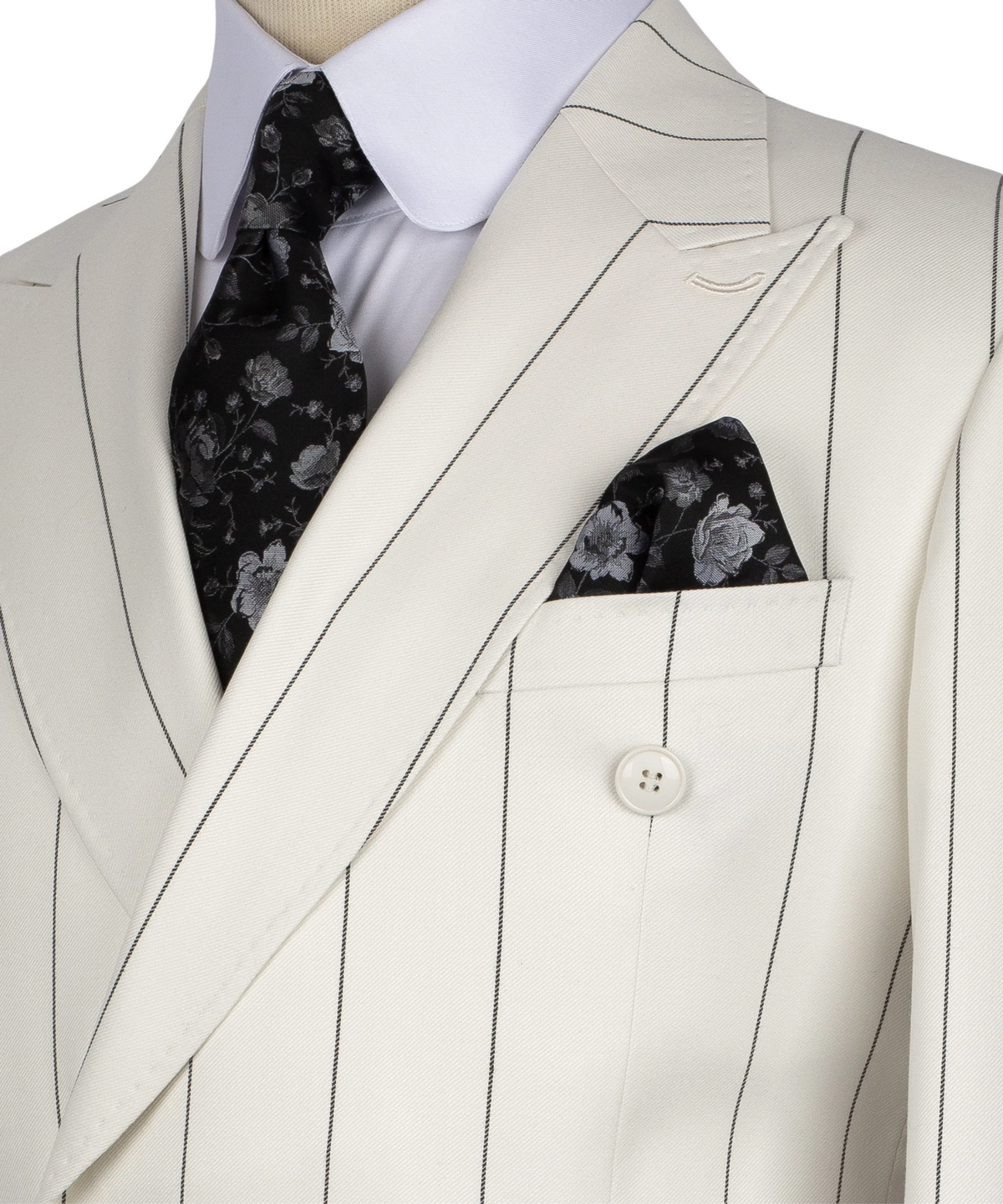 Bold Striped Suit