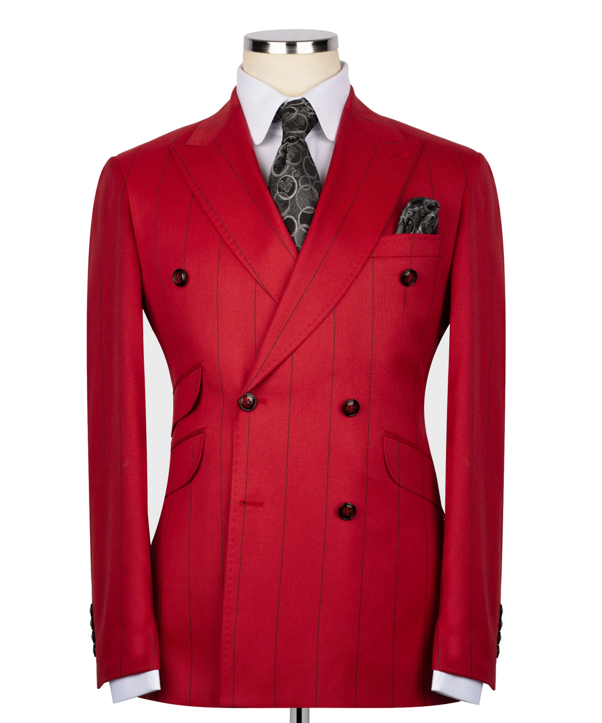 Bold Striped Suit