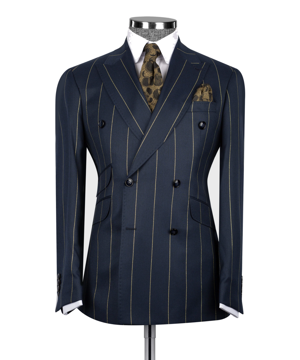 Bold Striped Suit