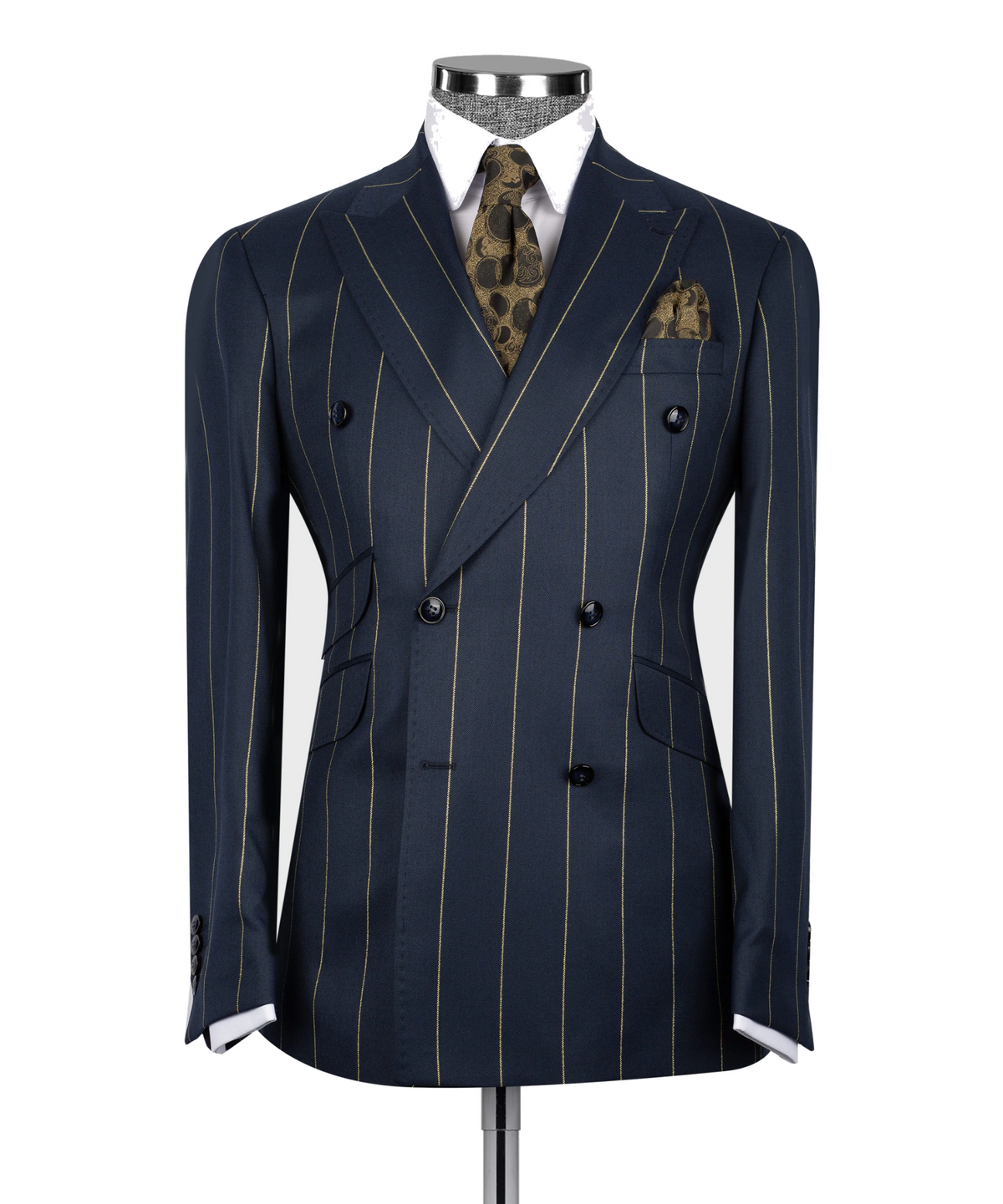 Bold Striped Suit