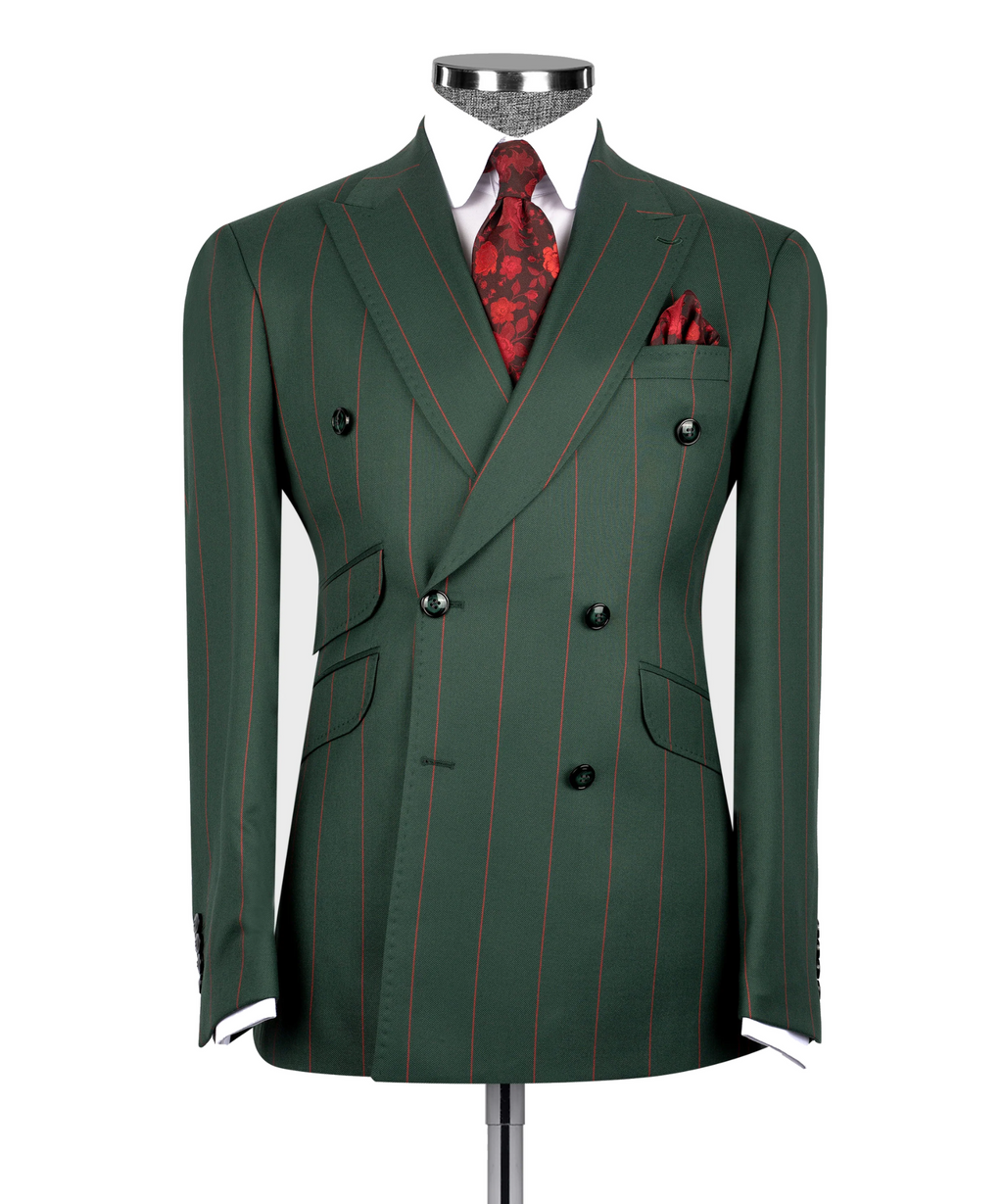 Bold Striped Suit