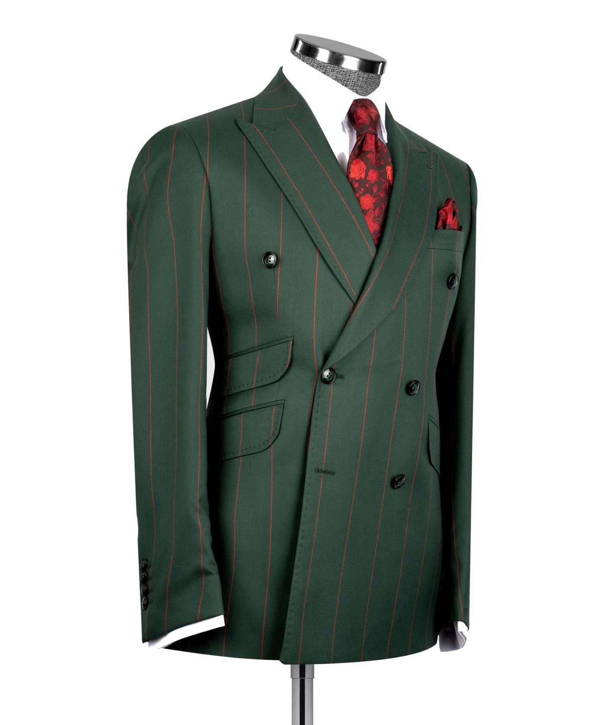 Bold Striped Suit