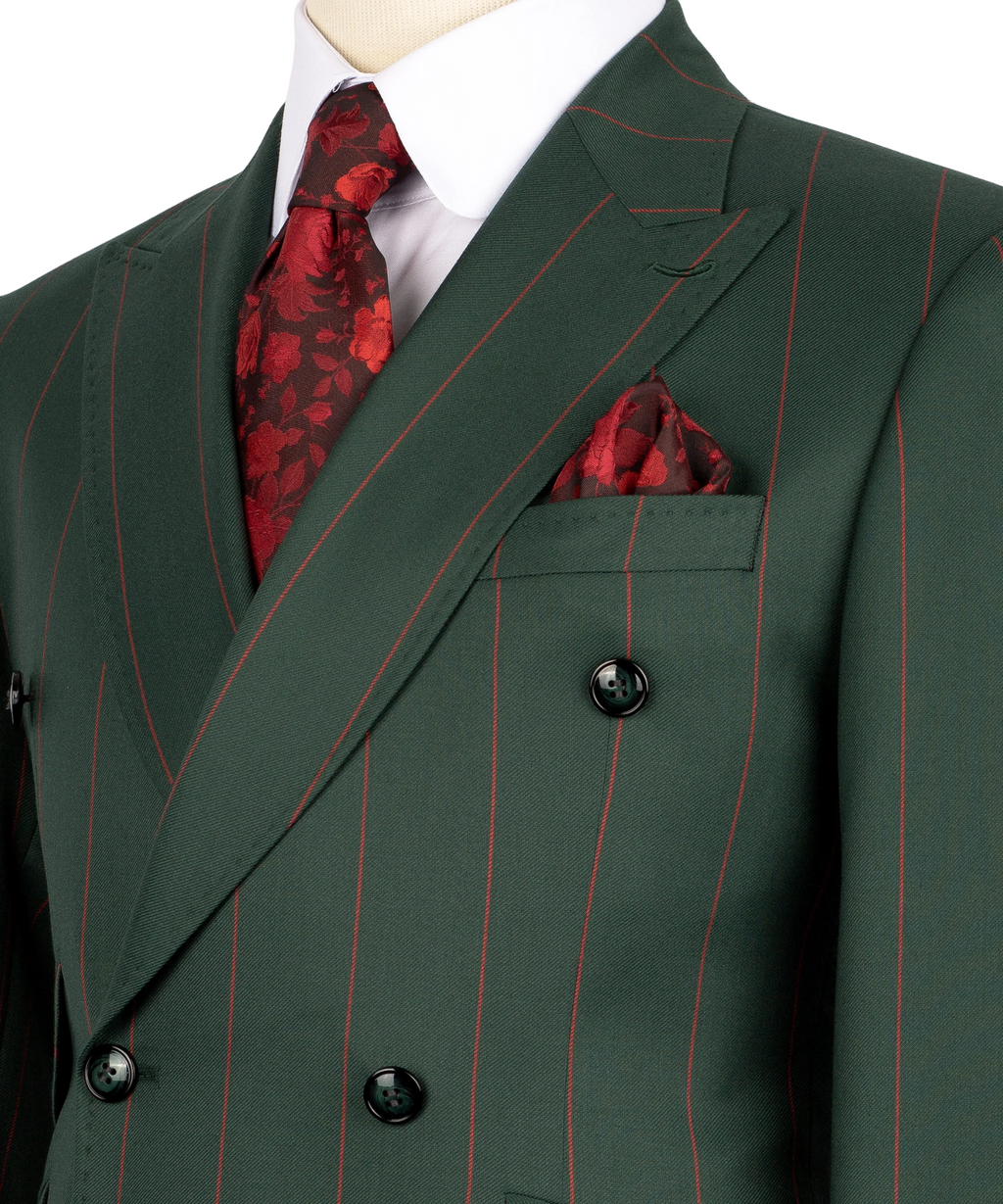 Bold Striped Suit
