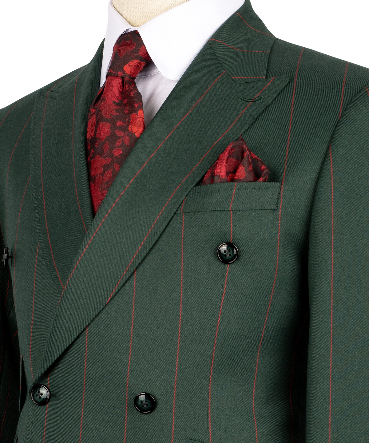 Bold Striped Suit